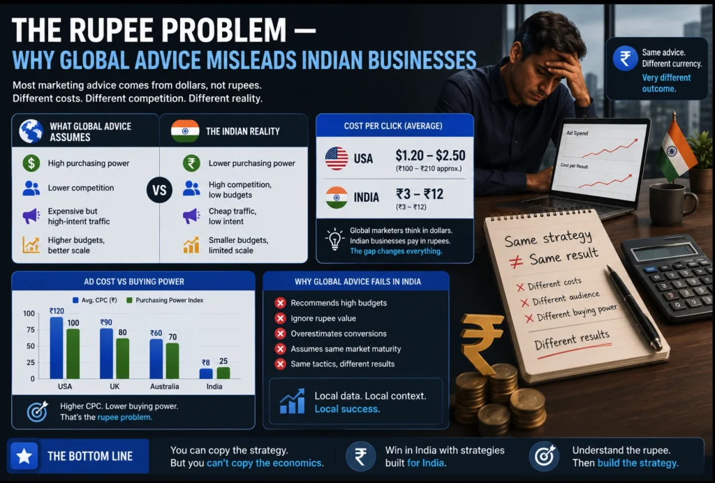 The Rupee Problem — Why Global Advice Misleads Indian Businesses
Can AI Reduce the Cost of Running a Business? 
AI
Business
Work Business 
